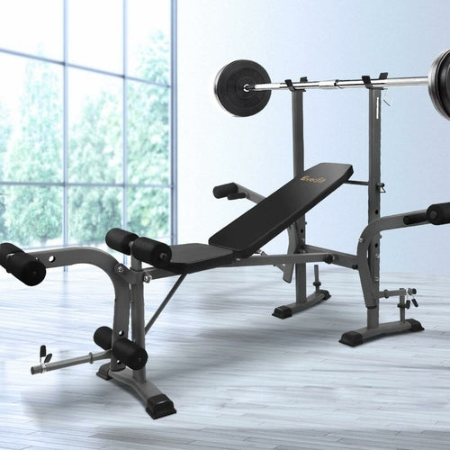 Everfit Weight Bench 8-in-1 Bench Press Adjustable Home Gym Station