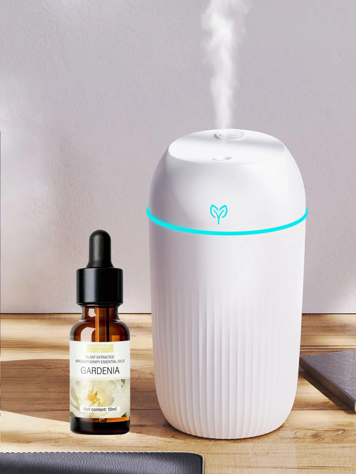 420ml Portable USB Ultrasonic Air Mini Humidifier Essential Oil Diffuser Car Purifier Aroma Anion Mist Maker
