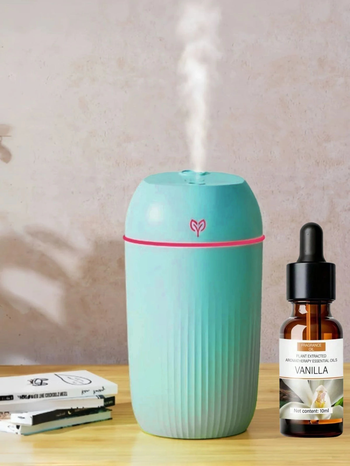 420ml Portable USB Ultrasonic Air Mini Humidifier Essential Oil Diffuser Car Purifier Aroma Anion Mist Maker