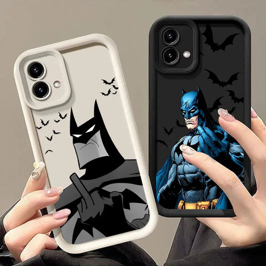 B-Bats-Mans Marvel Phone Case for Motorola Moto Edge 70 60 Fusion 50 Pro 40 Neo G06 G56 G86 G85 G84 G75 G56 G53 G52 30 G14 Cover