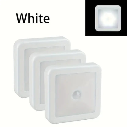 Night Light Motion Sensor With LED Light EU Plug Lamps Children'S Night Light Wireless Night Lamp For Bedside Table Bedroom