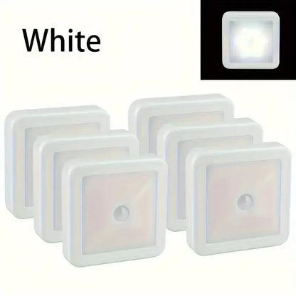 Night Light Motion Sensor With LED Light EU Plug Lamps Children'S Night Light Wireless Night Lamp For Bedside Table Bedroom
