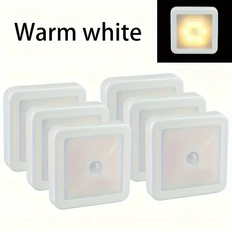 Night Light Motion Sensor With LED Light EU Plug Lamps Children'S Night Light Wireless Night Lamp For Bedside Table Bedroom